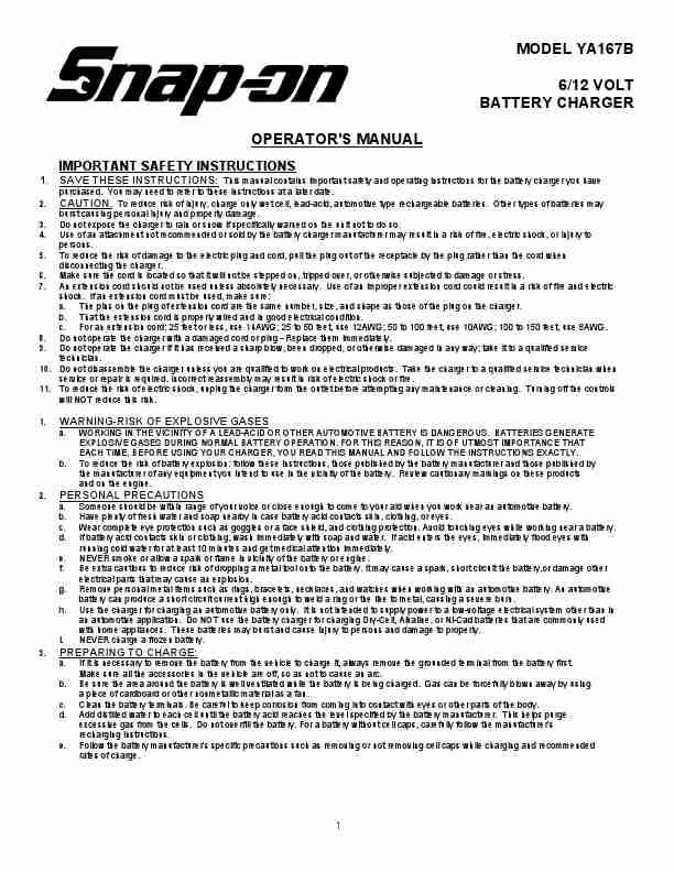 Associated Equipment Battery Charger YA167B-page_pdf